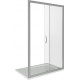 Душевая дверь в нишу Good Door Infinity WTW-110-C-CH раздвижная, стекло прозрачное