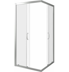 Душевой уголок Good Door Infinity CR-90-C-CH 90x90 квадратный, двери раздвижные