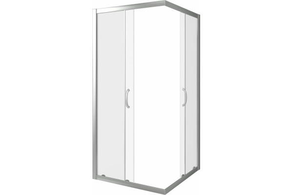Душевой уголок Good Door Infinity CR-90-C-CH 90x90 квадратный, двери раздвижные