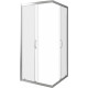 Душевой уголок Good Door Infinity CR-90-C-CH 90x90 квадратный, двери раздвижные