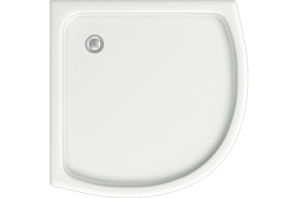 Поддон для душа Good Door Плуто 80x80 четверть круга, средний