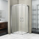 Душевой уголок Good Door Infinity CR-80-C-CH 80x80 квадратный, двери раздвижные