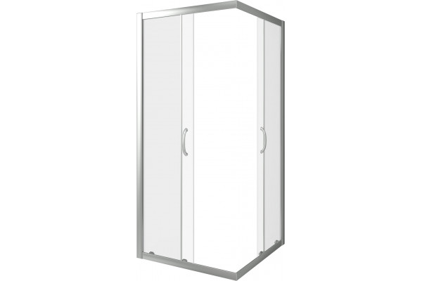 Душевой уголок Good Door Infinity CR-80-C-CH 80x80 квадратный, двери раздвижные