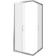 Душевой уголок Good Door Infinity CR-80-C-CH 80x80 квадратный, двери раздвижные
