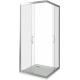 Душевой уголок Good Door Infinity CR-80-C-CH 80x80 квадратный, двери раздвижные