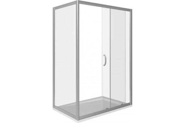 Душевой уголок Good Door Infinity WTW+SP-C-CH 120x80 прямоугольный, двери раздвижные