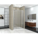 Душевая дверь в нишу Good Door Infinity WTW-120-C-CH раздвижная, стекло прозрачное