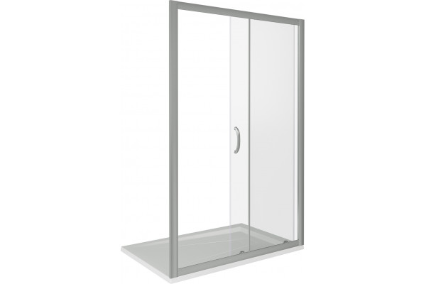 Душевая дверь в нишу Good Door Infinity WTW-120-C-CH раздвижная, стекло прозрачное