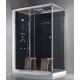 Душевая кабина Grande Home WS141-2 S6 (L) (дерево дуб) прямоугольная, поддон средний
