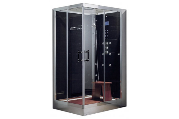 Душевая кабина Grande Home WS117 S6 (R) прямоугольная, поддон средний, с гидромассажем