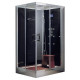 Душевая кабина Grande Home WS117 S6 (R) прямоугольная, поддон средний, с гидромассажем