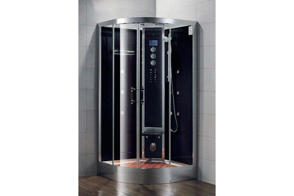 Душевая кабина Grande Home WS101 S6 четверть круга, поддон средний, с гидромассажем