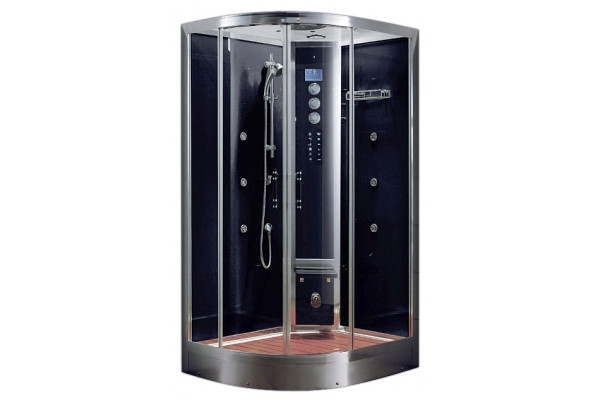 Душевая кабина Grande Home WS103 S6 (R) прямоугольная-асимметричная, поддон средний, с гидромассажем