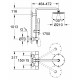 Душевая стойка Grohe Rainshower System 210  хром, штанга 112.9 см