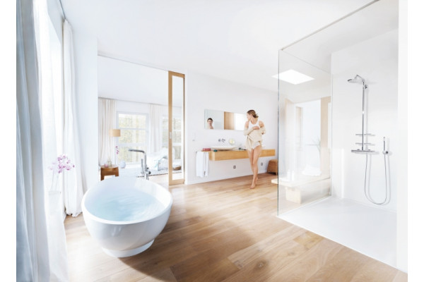 Душевая стойка Grohe Rainshower Sena  хром, штанга 118.3 см, 1 режим