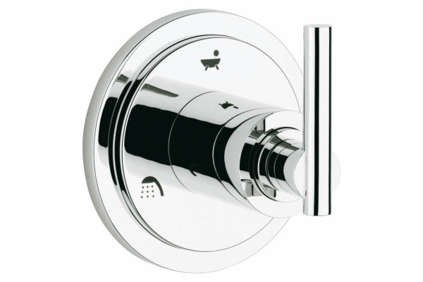 Переключатель потоков Grohe Atrio 19134000 на три потребителя однорычажный, хром