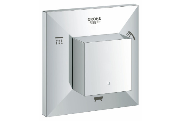 Переключатель потоков Grohe Allure Brilliant 19798000 на три потребителя однорычажный, хром