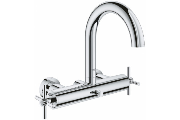 Смеситель Grohe Atrio New 25010003 для ванны с душем, двухвентильный, хром
