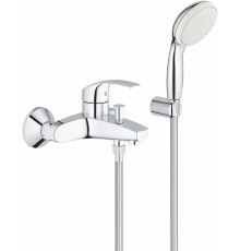 Смеситель Grohe Eurosmart New 3330220A для ванны с душем, однорычажный, хром