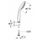 Душевой гарнитур Grohe Euphoria 110 Mono  хром, шланг 125 см