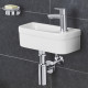 Рукомойник Grohe Euro Ceramic 39327000 цвет белый, полукруглая