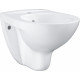 Биде подвесное Grohe Bau Ceramic 39433000 цвет белый, овальное, 37x52.6 см