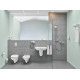 Биде подвесное Grohe Bau Ceramic 39433000 цвет белый, овальное, 37x52.6 см