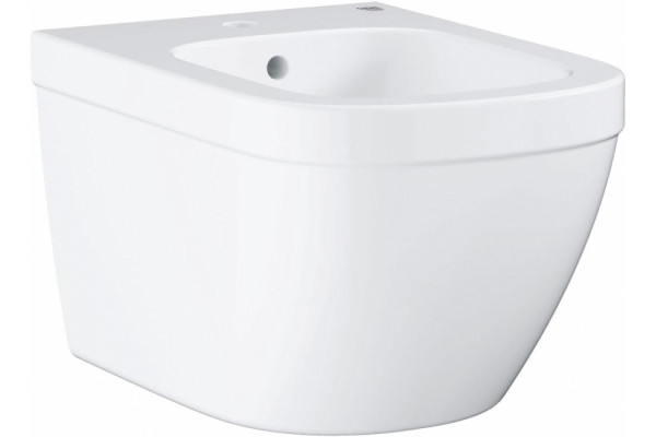 Биде подвесное Grohe Euro Ceramic 3920800H цвет белый, прямоугольное, 37.4x54 см