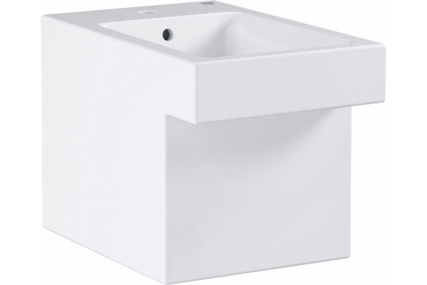 Биде напольное Grohe Cube Ceramic 3948700H цвет белый, прямоугольное, 38x56.5 см