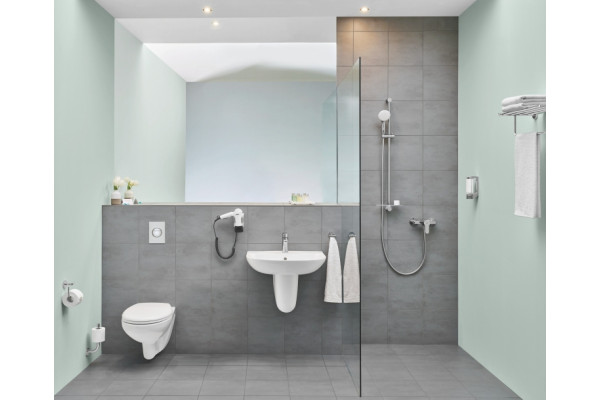 Унитаз подвесной Grohe Bau Ceramic 39427000 белый, овальный, 36.8x53.1 см