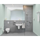 Унитаз подвесной Grohe Bau Ceramic 39427000 белый, овальный, 36.8x53.1 см