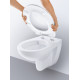 Унитаз подвесной Grohe Bau Ceramic 39427000 белый, овальный, 36.8x53.1 см