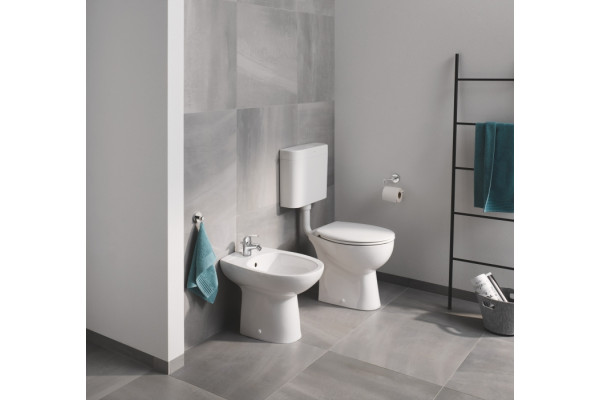 Унитаз приставной Grohe Bau Ceramic 39430000 белый, овальный, 35.7x51.5 см