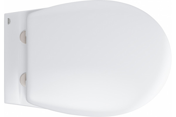Унитаз подвесной Grohe Bau Ceramic 39351000 белый, овальный, 36.8x53.1 см