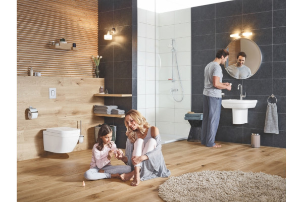 Унитаз подвесной Grohe Euro Ceramic 39328000 белый, прямоугольный, 37.4x54 см