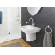 Раковина Grohe Euro Ceramic 3932300H цвет белый, полукруглая