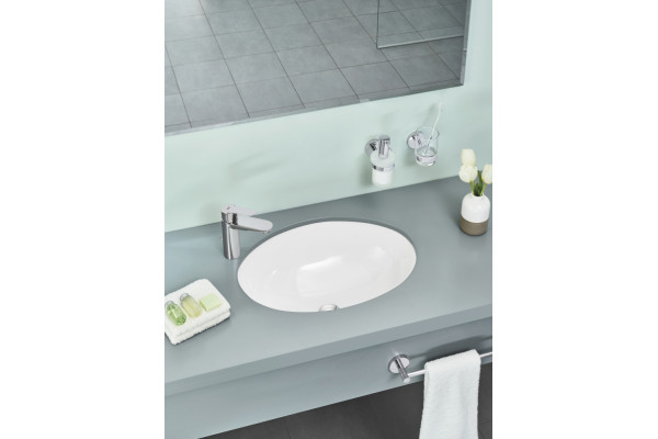 Раковина Grohe Bau Ceramic 39423000 цвет белый, овальная