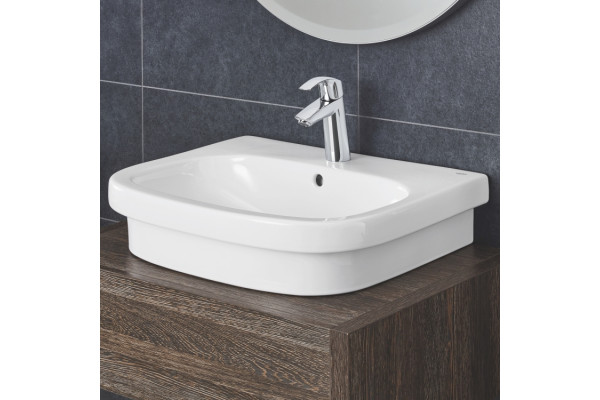 Раковина Grohe Euro Ceramic 39337000 цвет белый, на столешницу, полукруглая