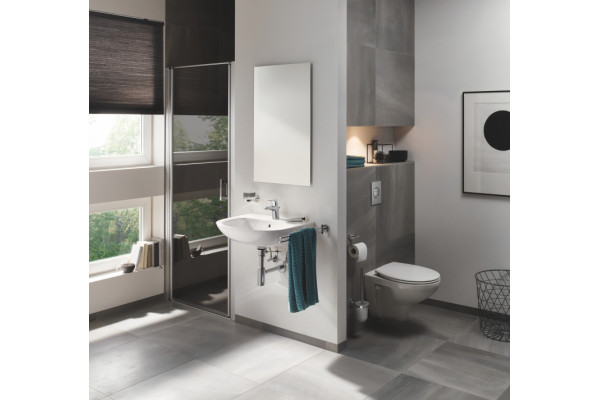 Раковина Grohe Bau Ceramic 39421000 цвет белый, полукруглая