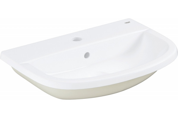 Раковина Grohe Bau Ceramic 39422000 цвет белый, на столешницу, полукруглая