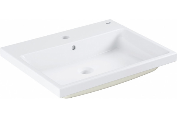Раковина Grohe Cube Ceramic 3947900H цвет белый, на столешницу, прямоугольная