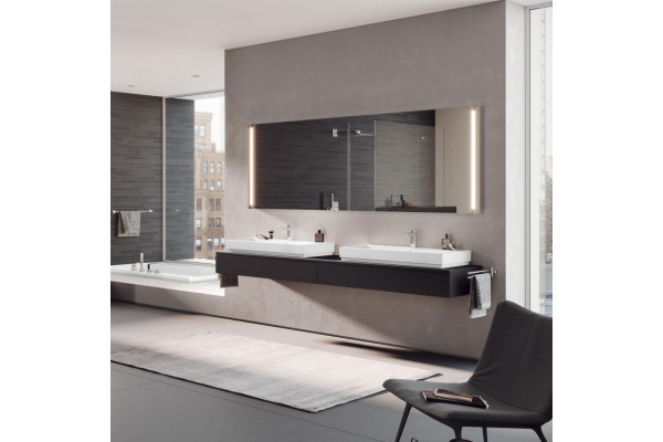 Раковина Grohe Cube Ceramic 3947500H цвет белый, на столешницу, прямоугольная