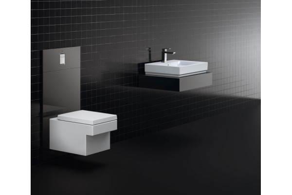 Раковина Grohe Cube Ceramic 3947800H цвет белый, на столешницу, прямоугольная