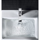 Раковина Grohe Cube Ceramic 3947800H цвет белый, на столешницу, прямоугольная