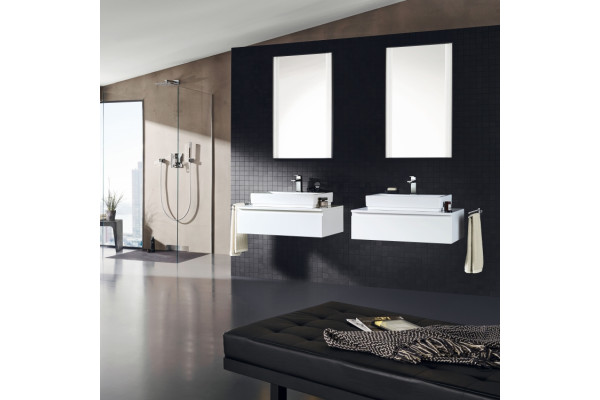 Раковина Grohe Cube Ceramic 3947600H цвет белый, на столешницу, прямоугольная