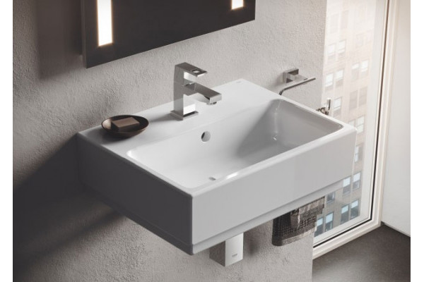 Рукомойник Grohe Cube Ceramic 3948300H цвет белый, прямоугольная