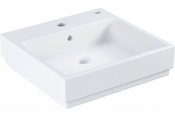 Раковина Grohe Cube Ceramic 3947400H цвет белый, прямоугольная