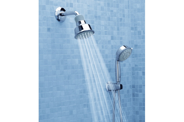 Шланговое подключение Grohe Movario держатель для душа хром,  в современном стиле