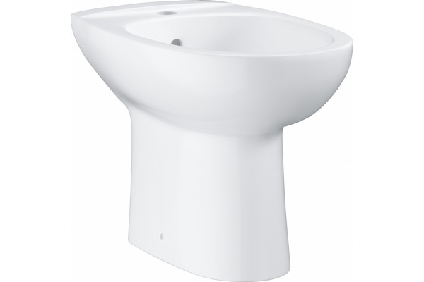 Биде напольное Grohe Bau Ceramic 39432000 цвет белый, овальное, 36x54.5 см