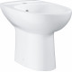 Биде напольное Grohe Bau Ceramic 39432000 цвет белый, овальное, 36x54.5 см